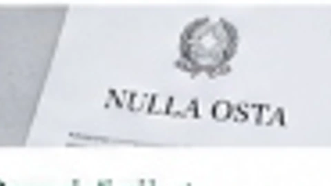 Nulla Osta Prefettura